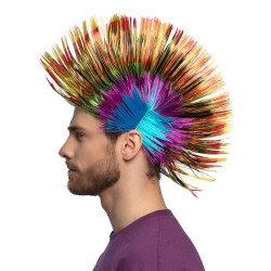 Punková dúhová parochňa s čírom